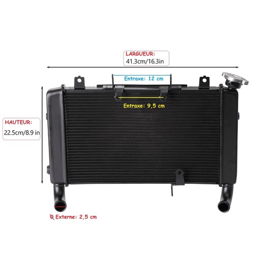 Radiateur cb650r cb650 cb - r,