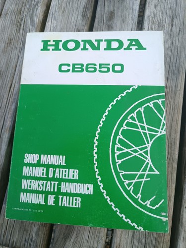 Manuel atelier honda 650 - manuel,